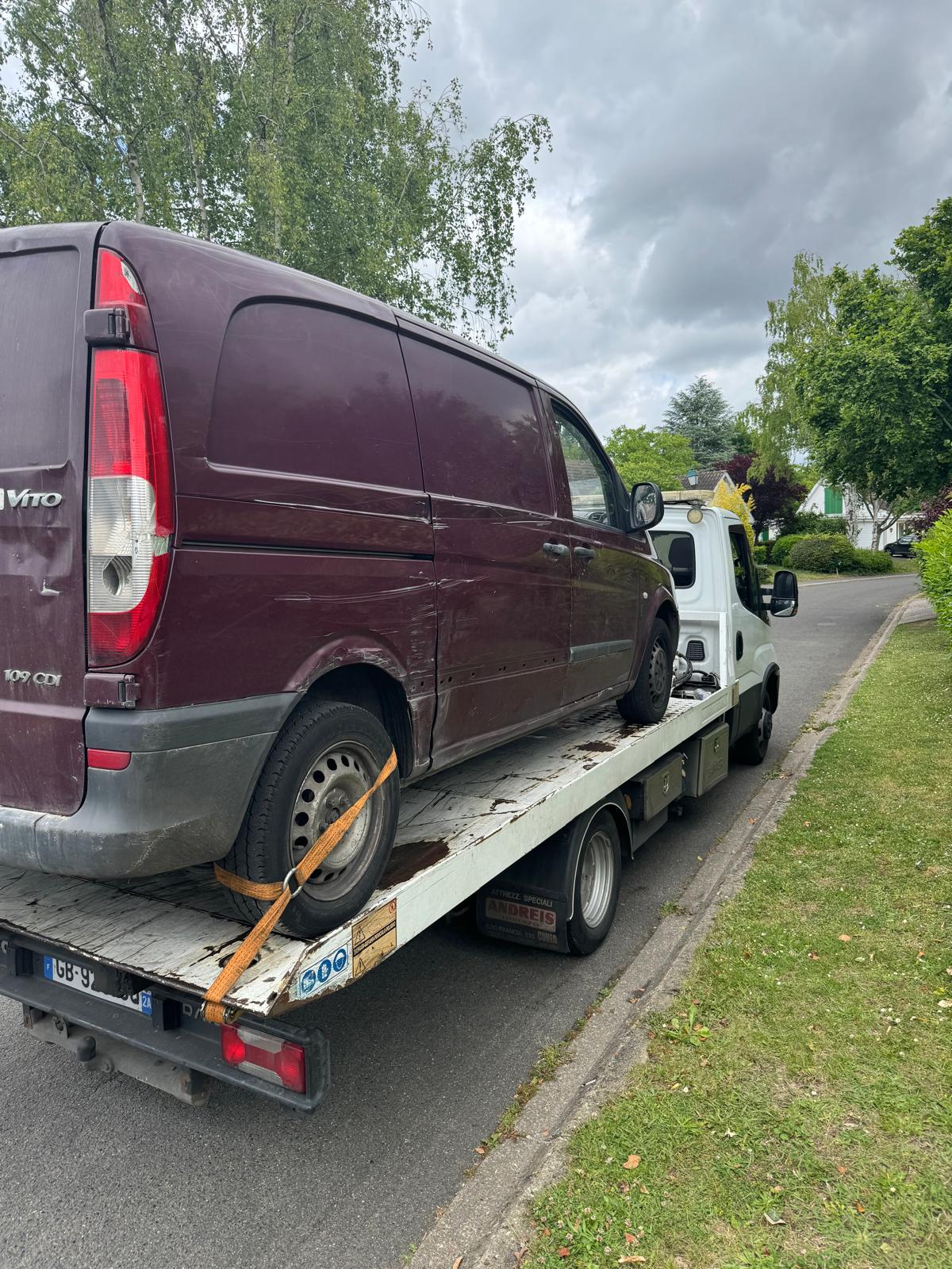 Dépannage Auto d'un véhicule utilitaire en Essonne